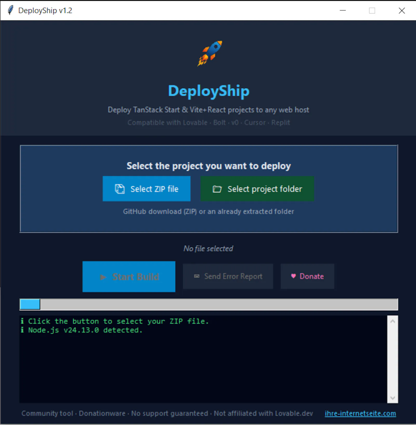 DeployShip screenshot 2