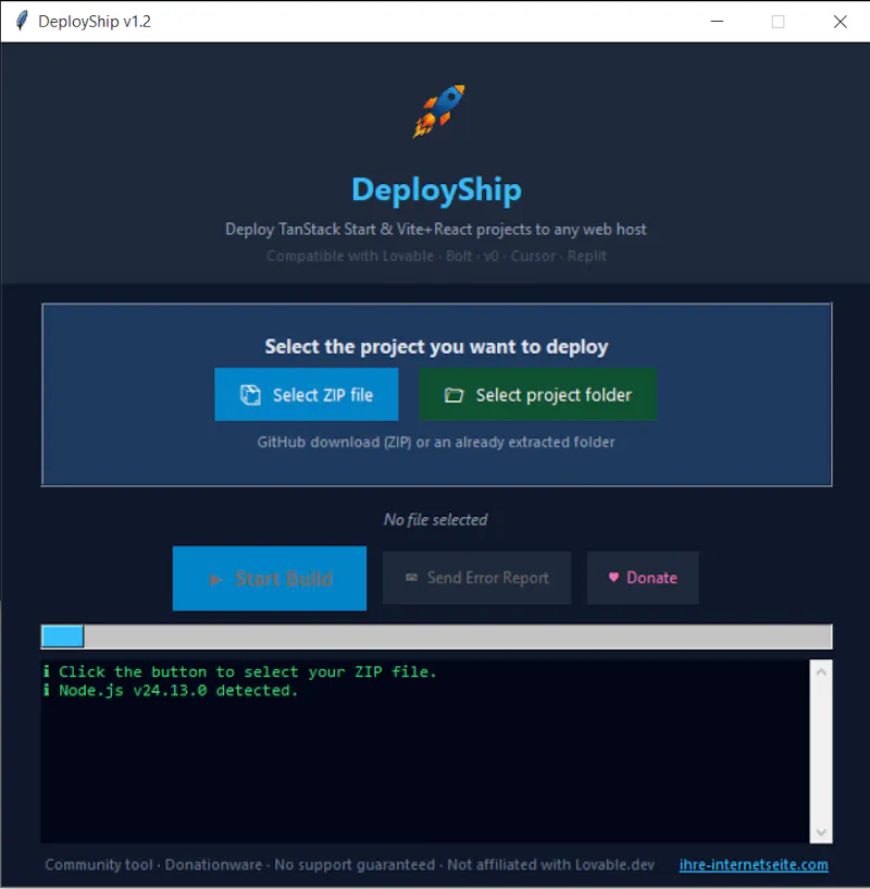 DeployShip screenshot 2