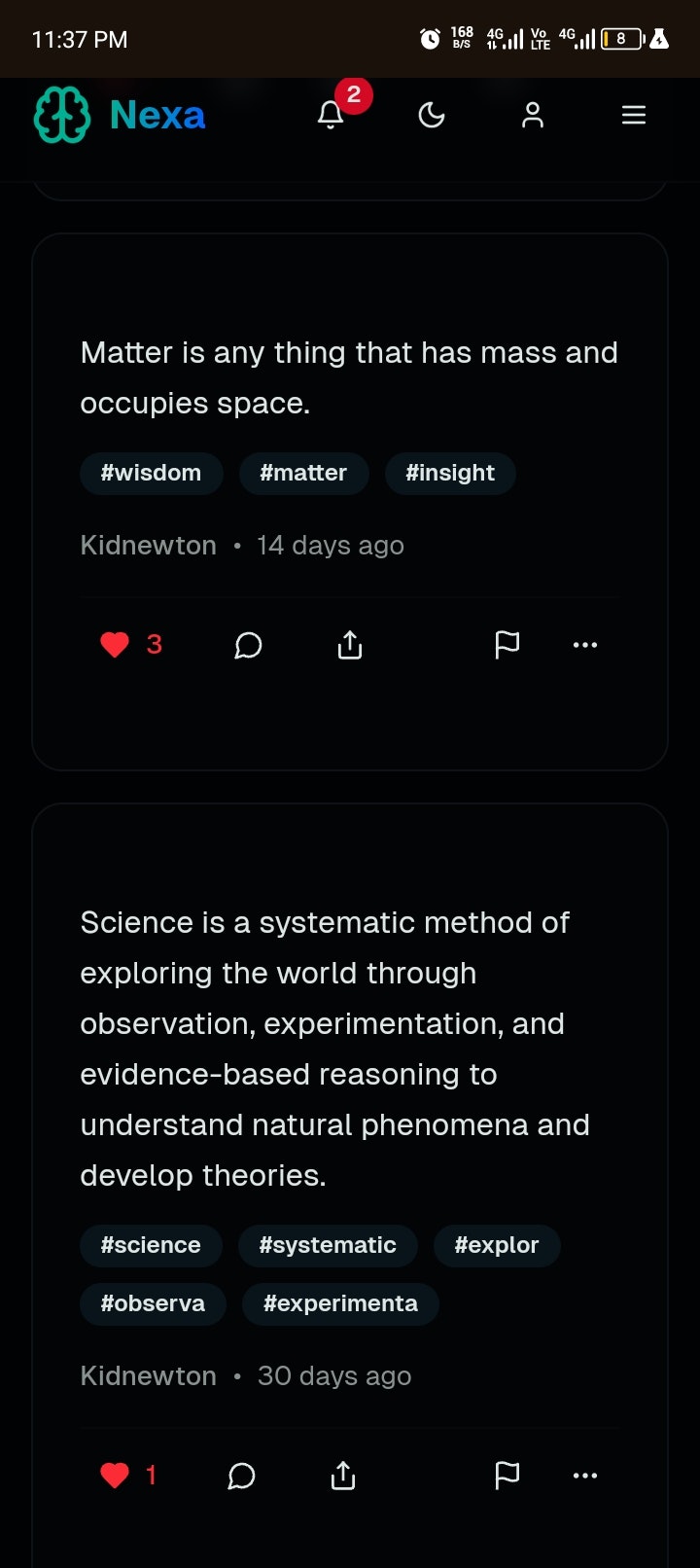 Nexa screenshot 3