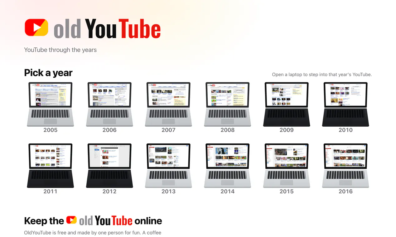 OldYouTube gallery image