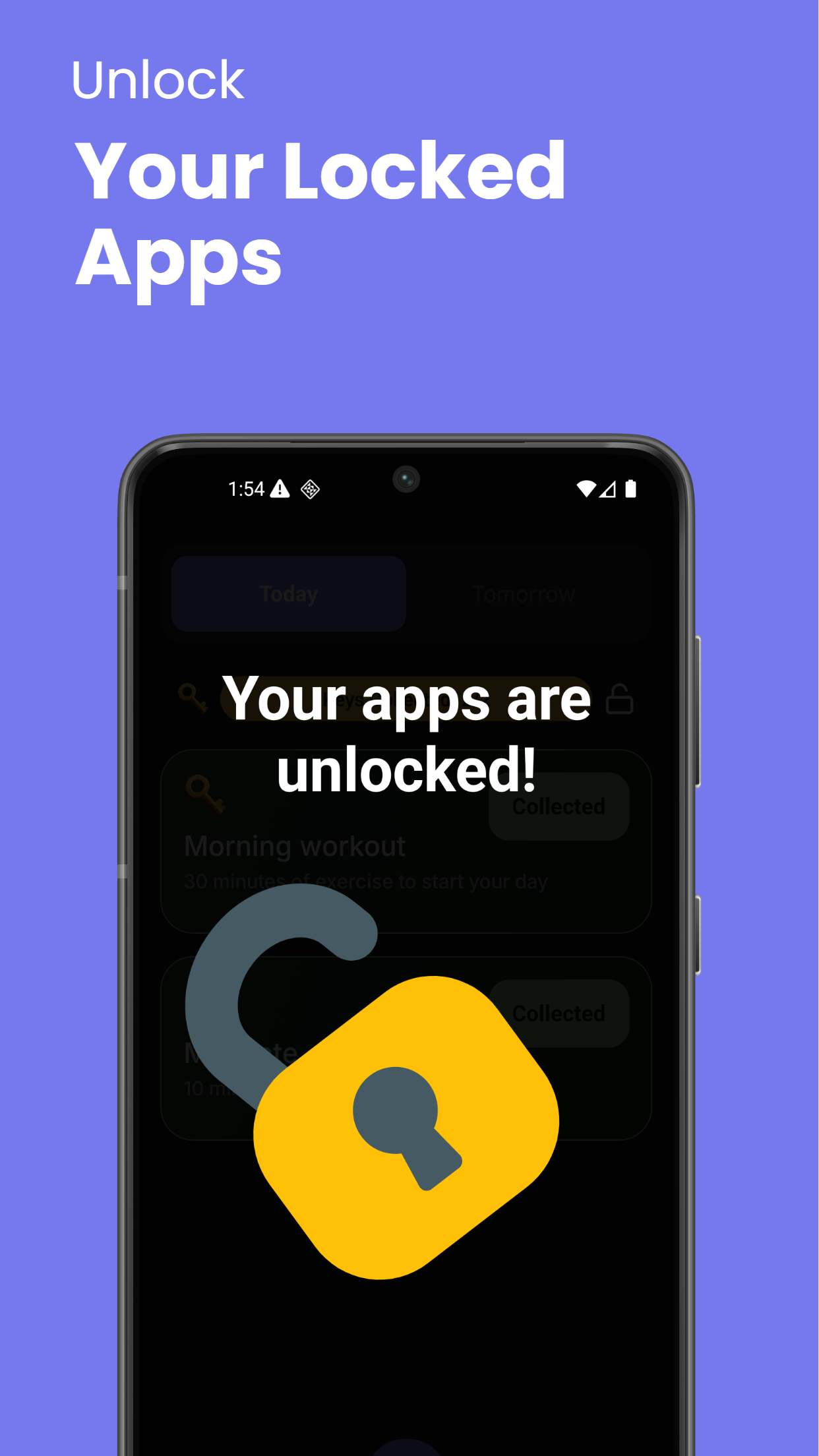 AppJail - 適用於 Android 的簡單應用程序攔截器 - 鎖定您的應用程序並擺脫末日捲軸！ media 4