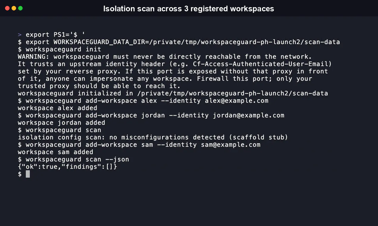 WorkspaceGuard gallery image