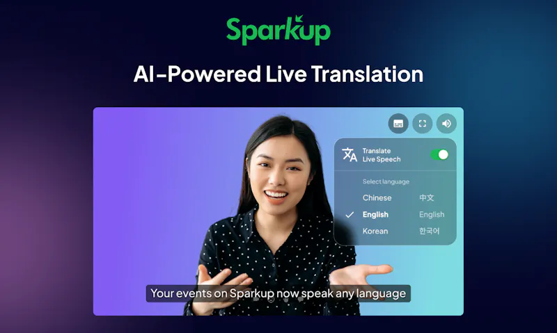 Sparkup AI Live Translation screenshot 2