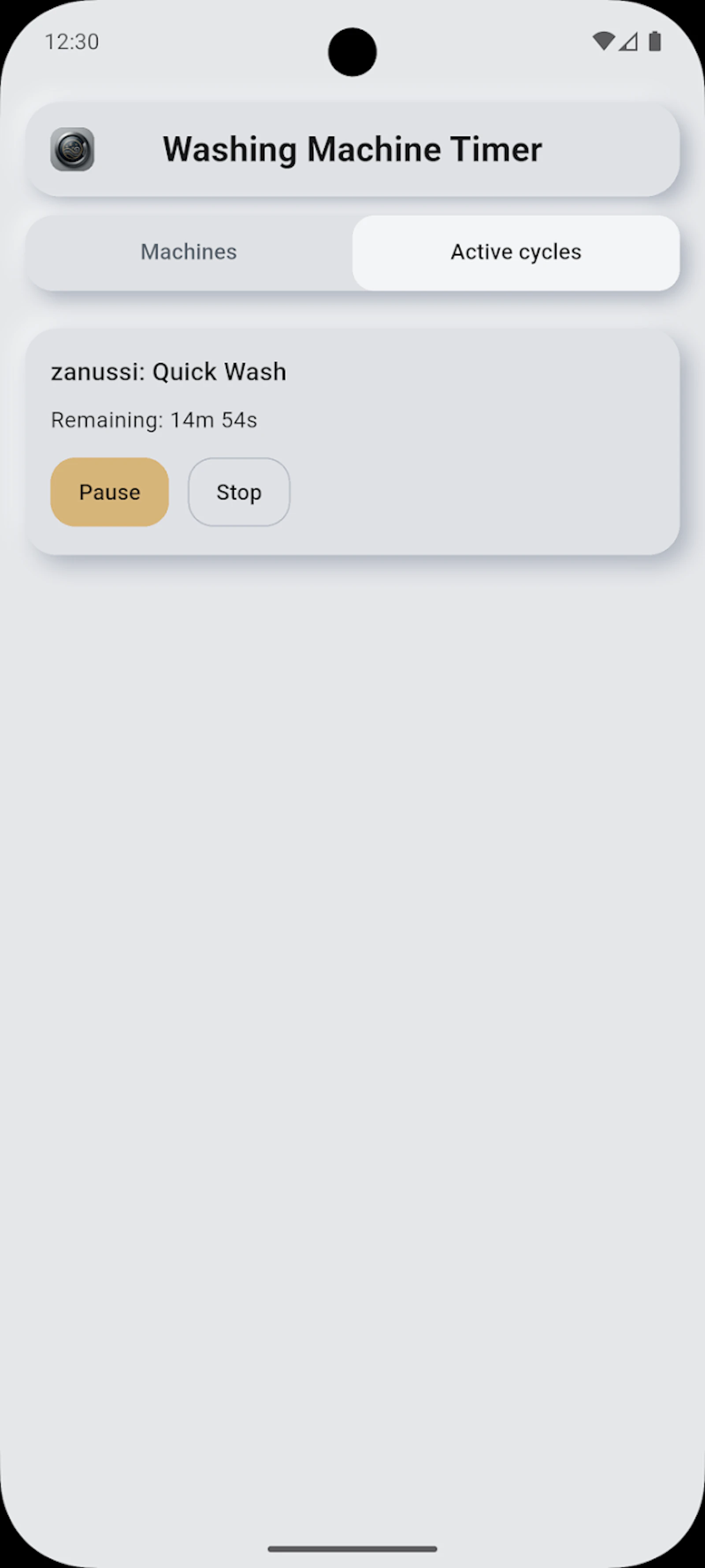 Washing Machine Timer screenshot 3