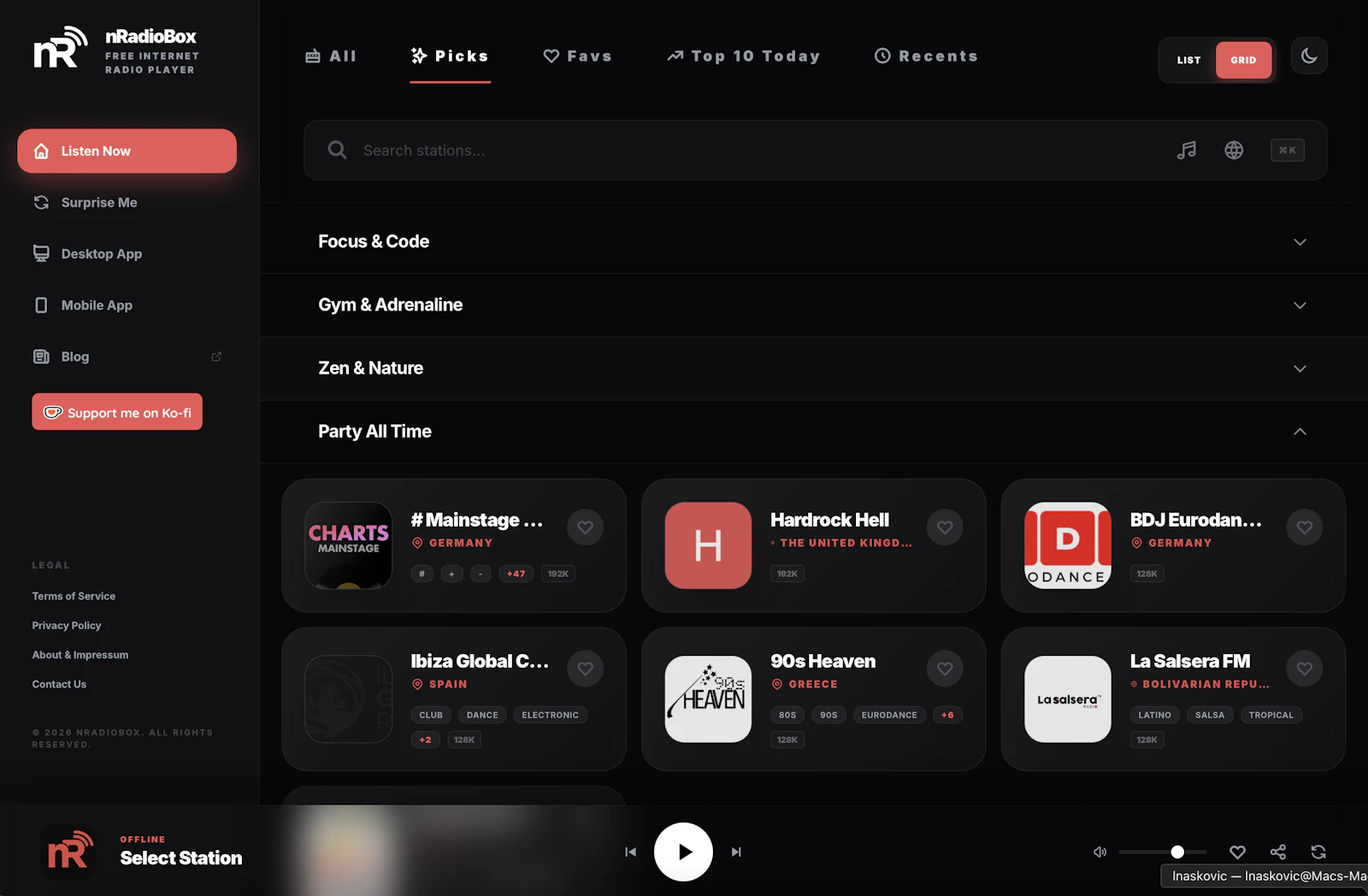 nRadioBox screenshot 8