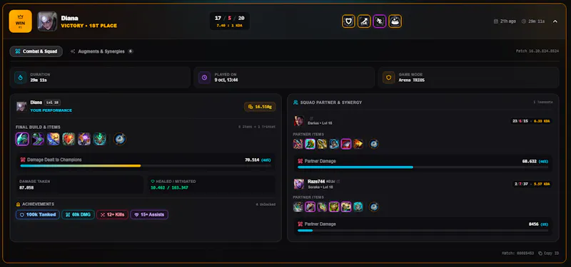 LoL Arena Tracker screenshot 7