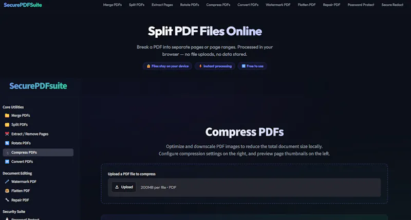 SecurePDFSuite screenshot 3