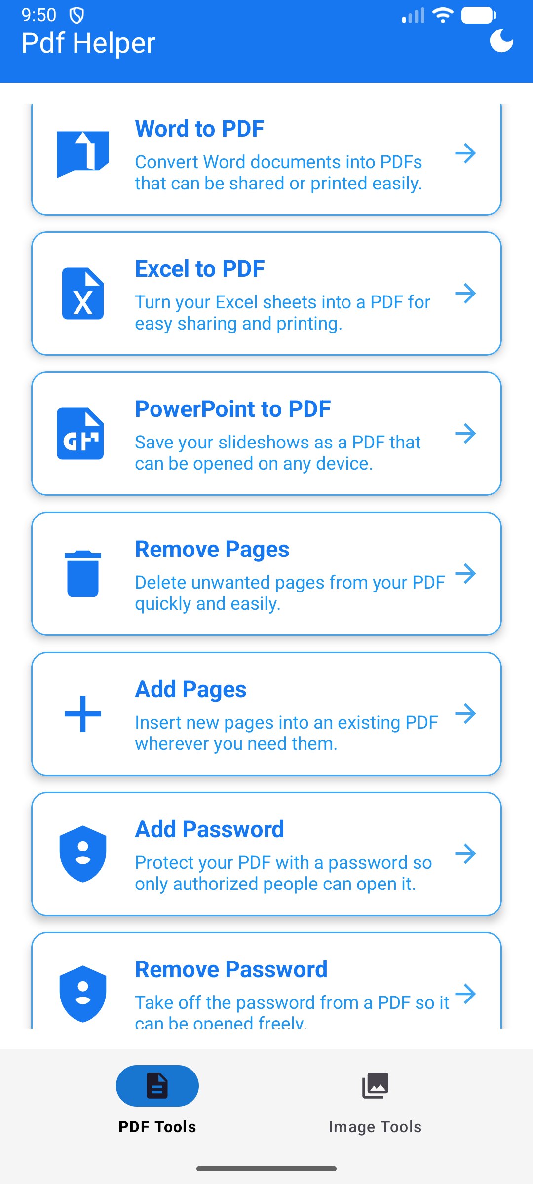 PDF-X - Screenshot 2 showing product features and functionality