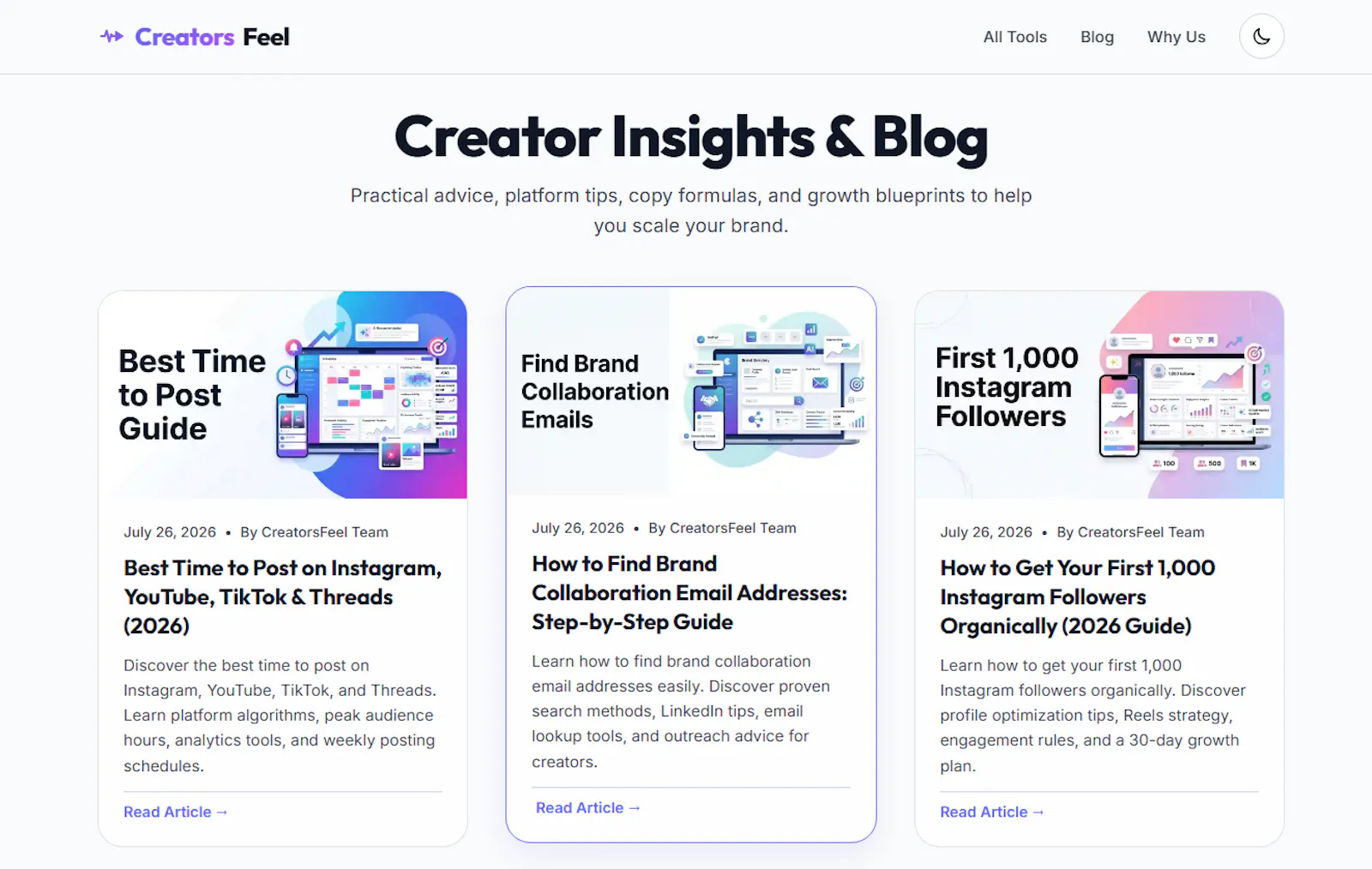 CreatorsFeel screenshot 4