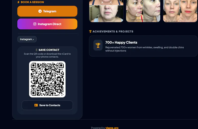 Vlasne.pro - fast web site generator screenshot 3