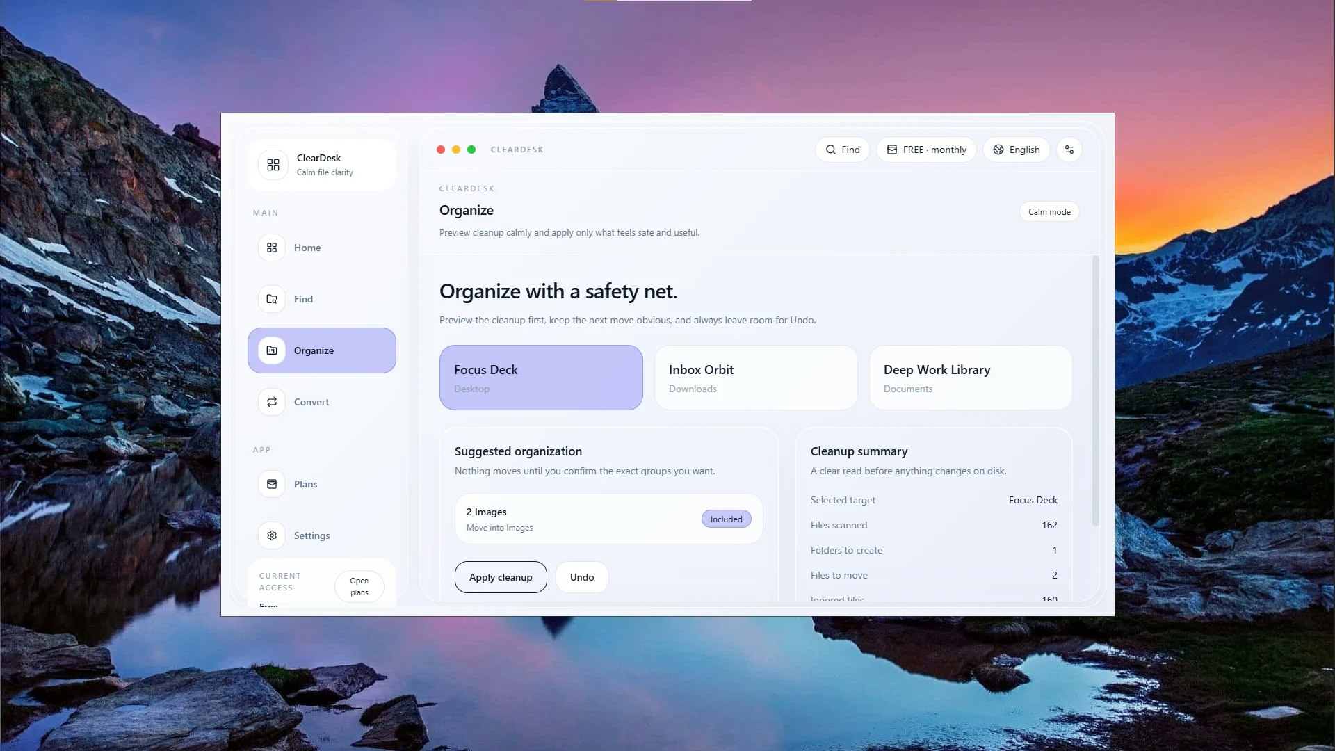 ClearDesk gallery image