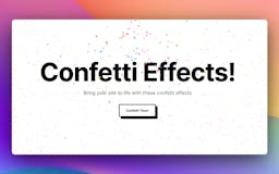 Confetti Effects by Silly UI media 1