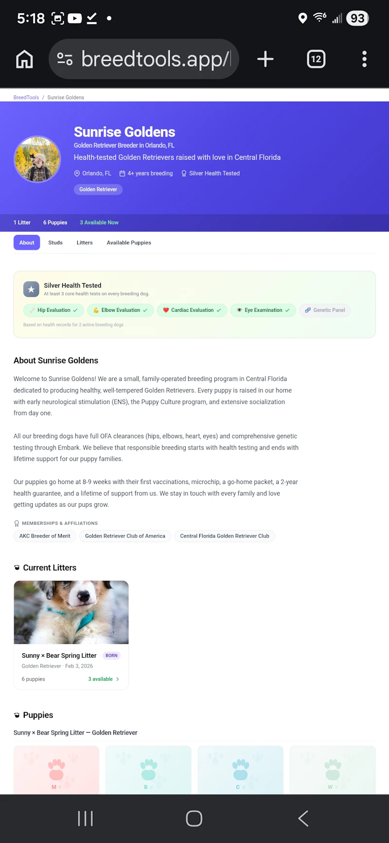 BreedTools  screenshot 2