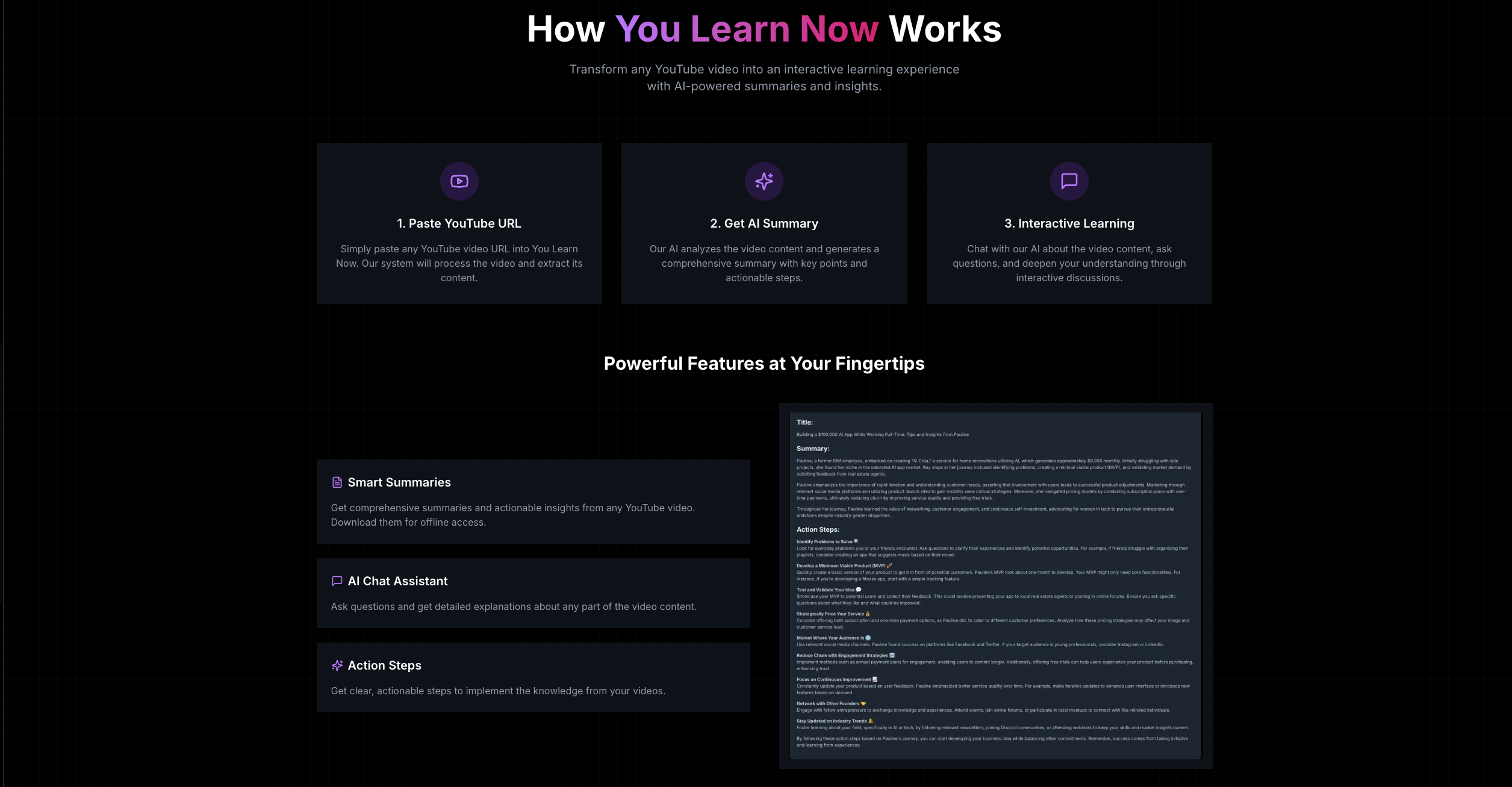 وسائط youlearnnow - امتصاص المعرفة على YouTube بشكل أسرع 4
