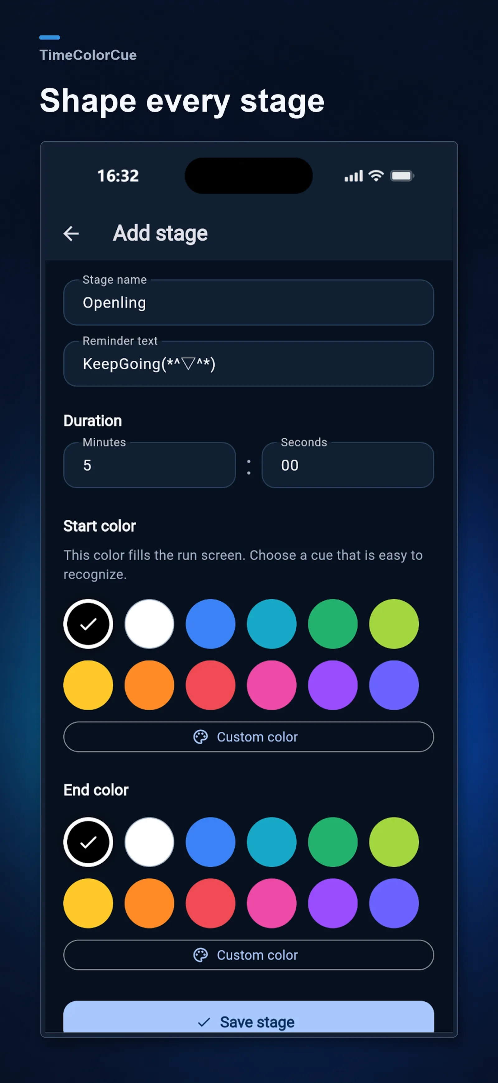 TimeColorCue screenshot 5