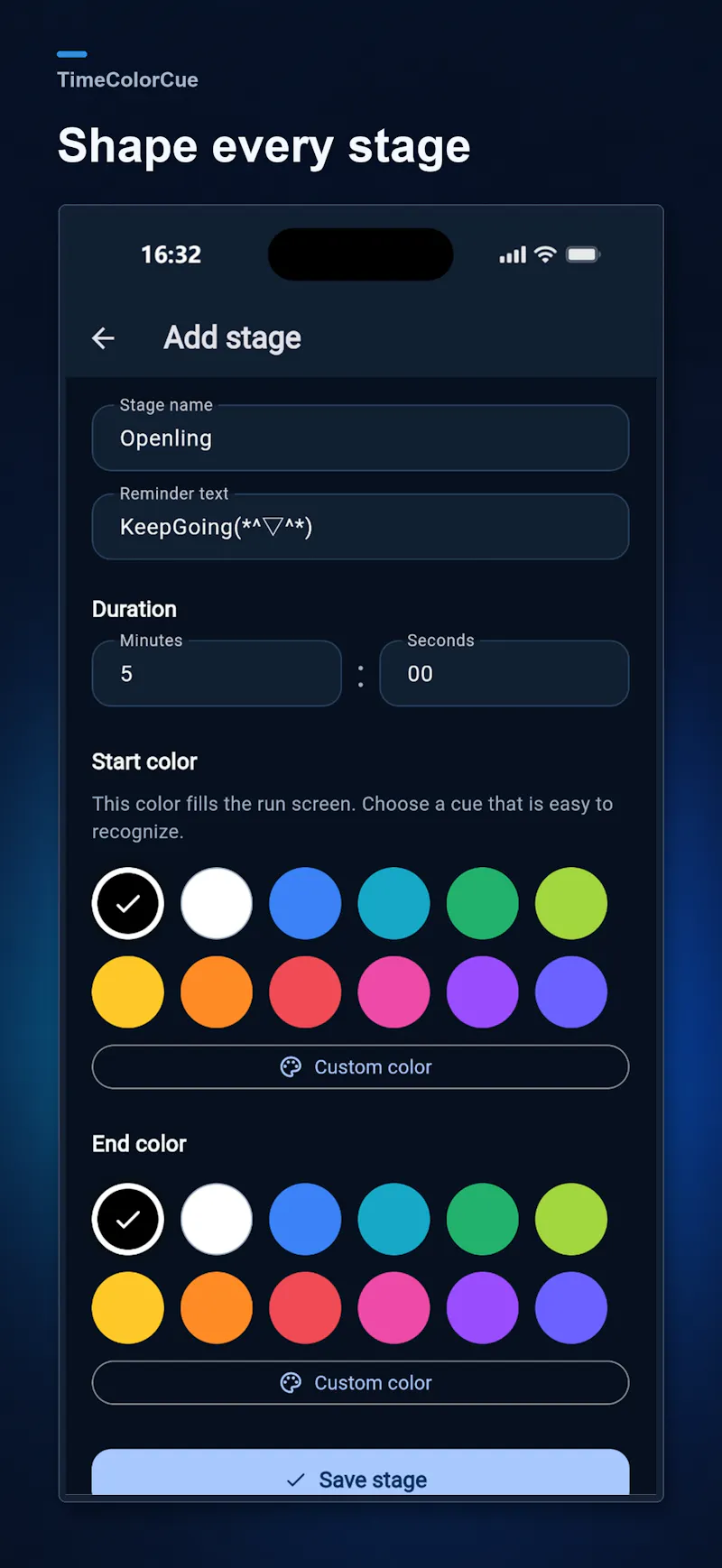 TimeColorCue screenshot 5