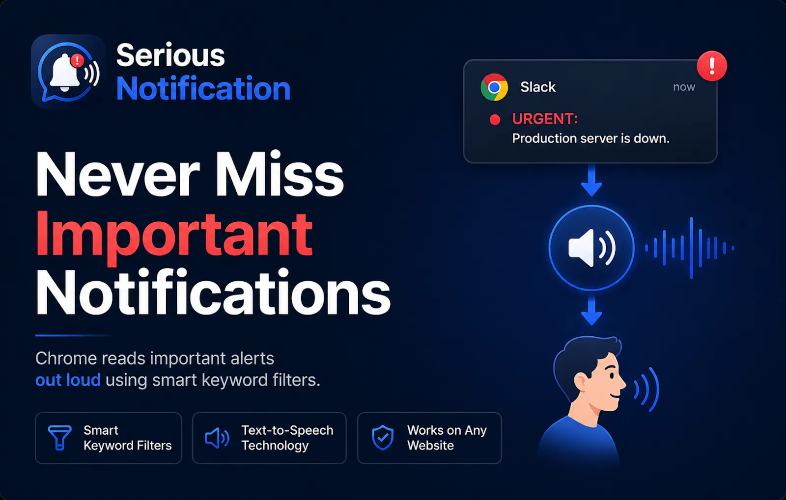 Serious Notification screenshot 1