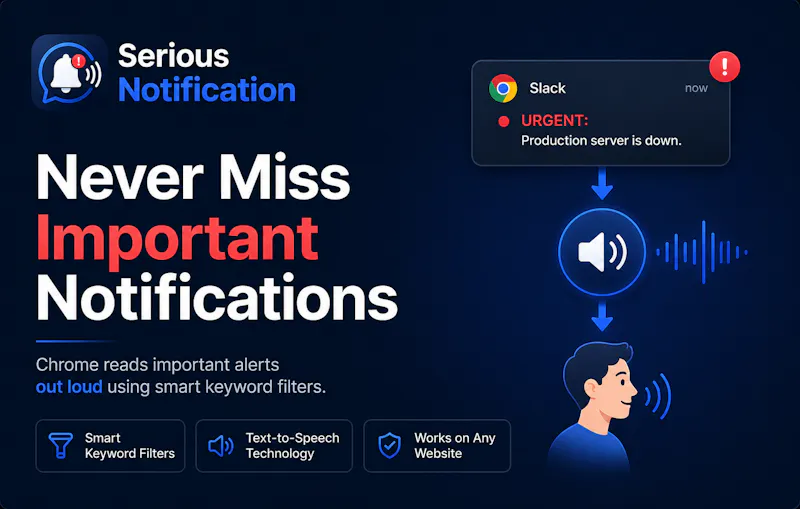 Serious Notification screenshot 1