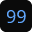 The 99¢ Community — 99 Cents. one time. logo