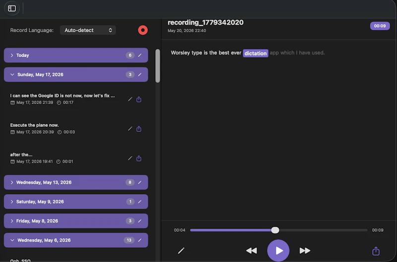Whisper Flow screenshot 2