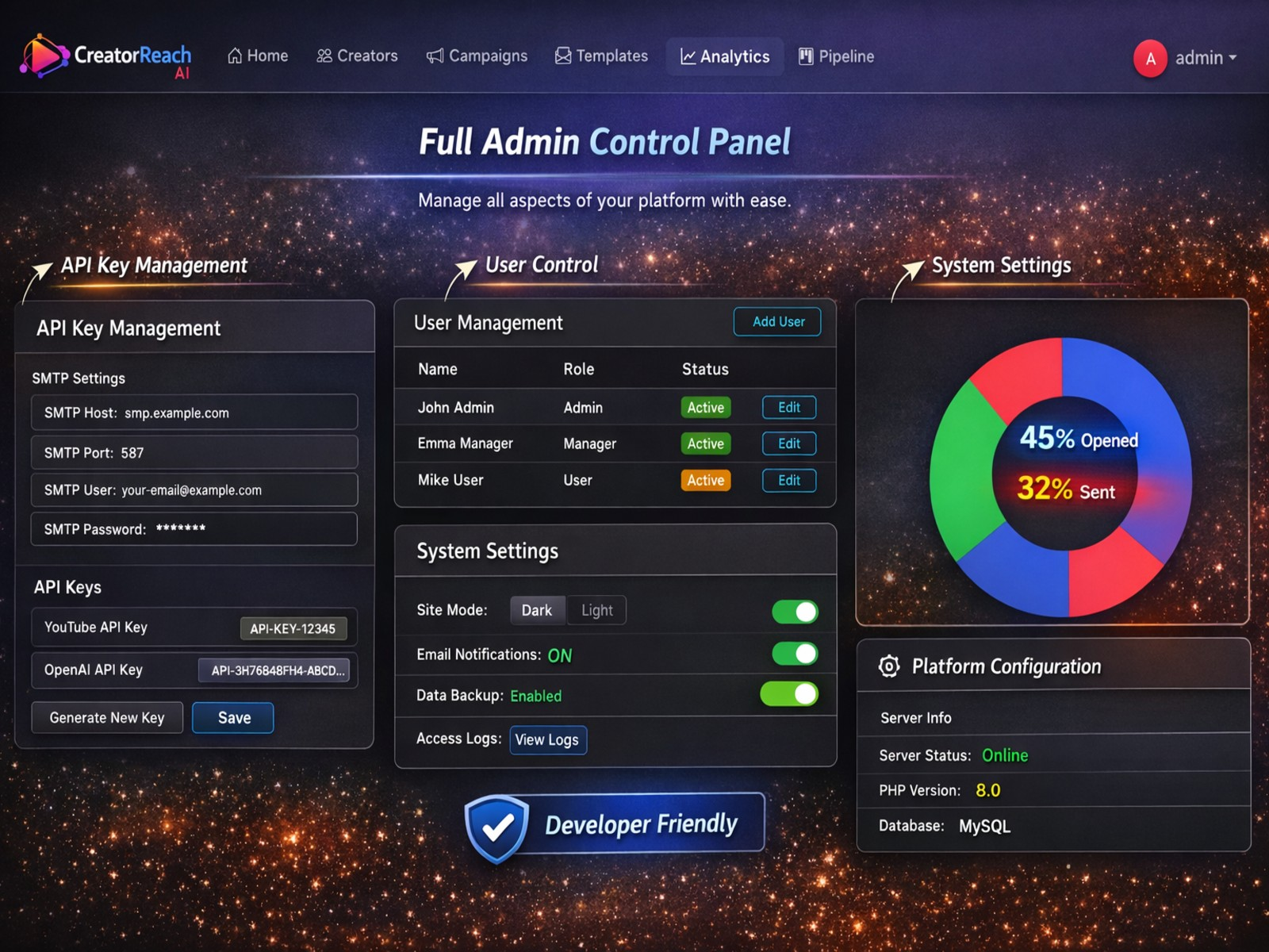 CreatorReach AI  gallery image