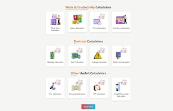 VisionVix Free Calculators gallery image