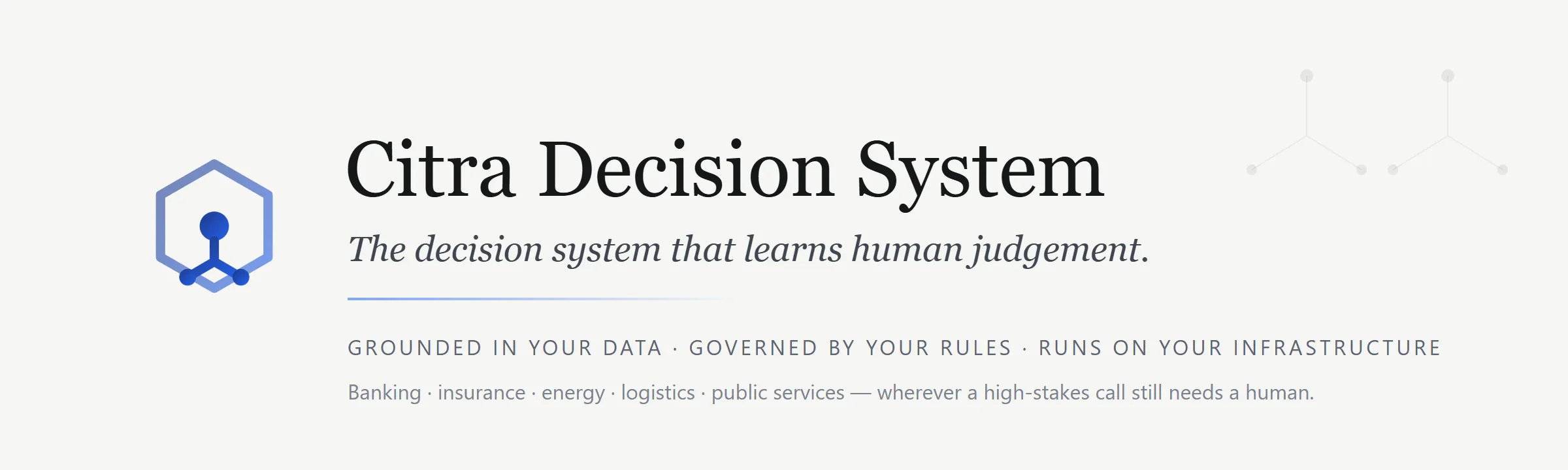 Citra Decision System gallery image