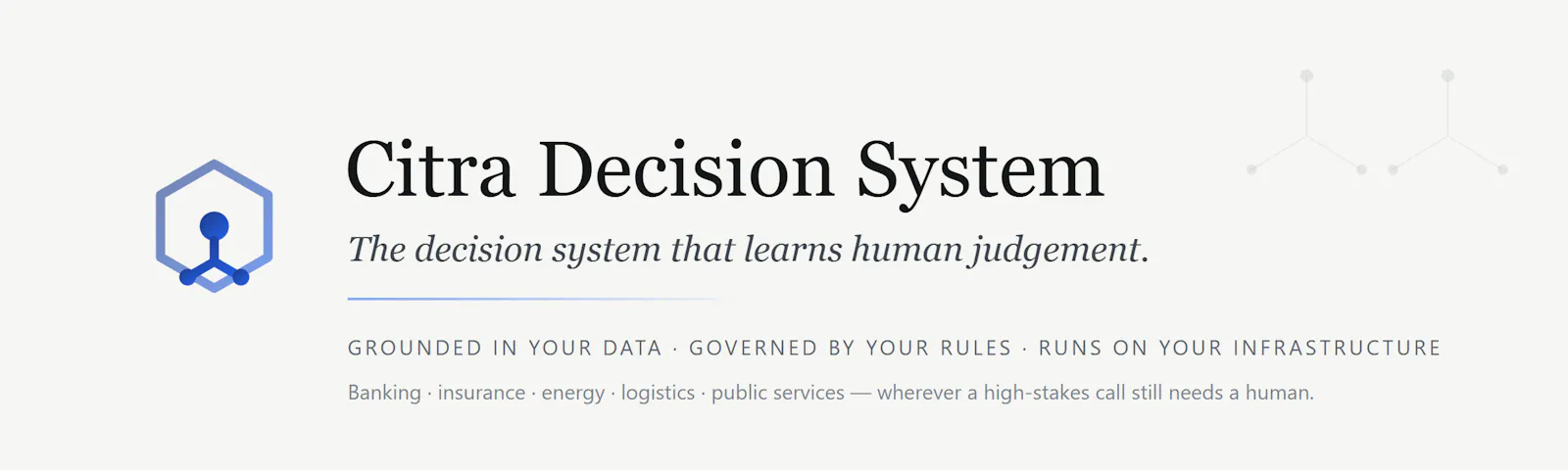 Citra Decision System screenshot 2