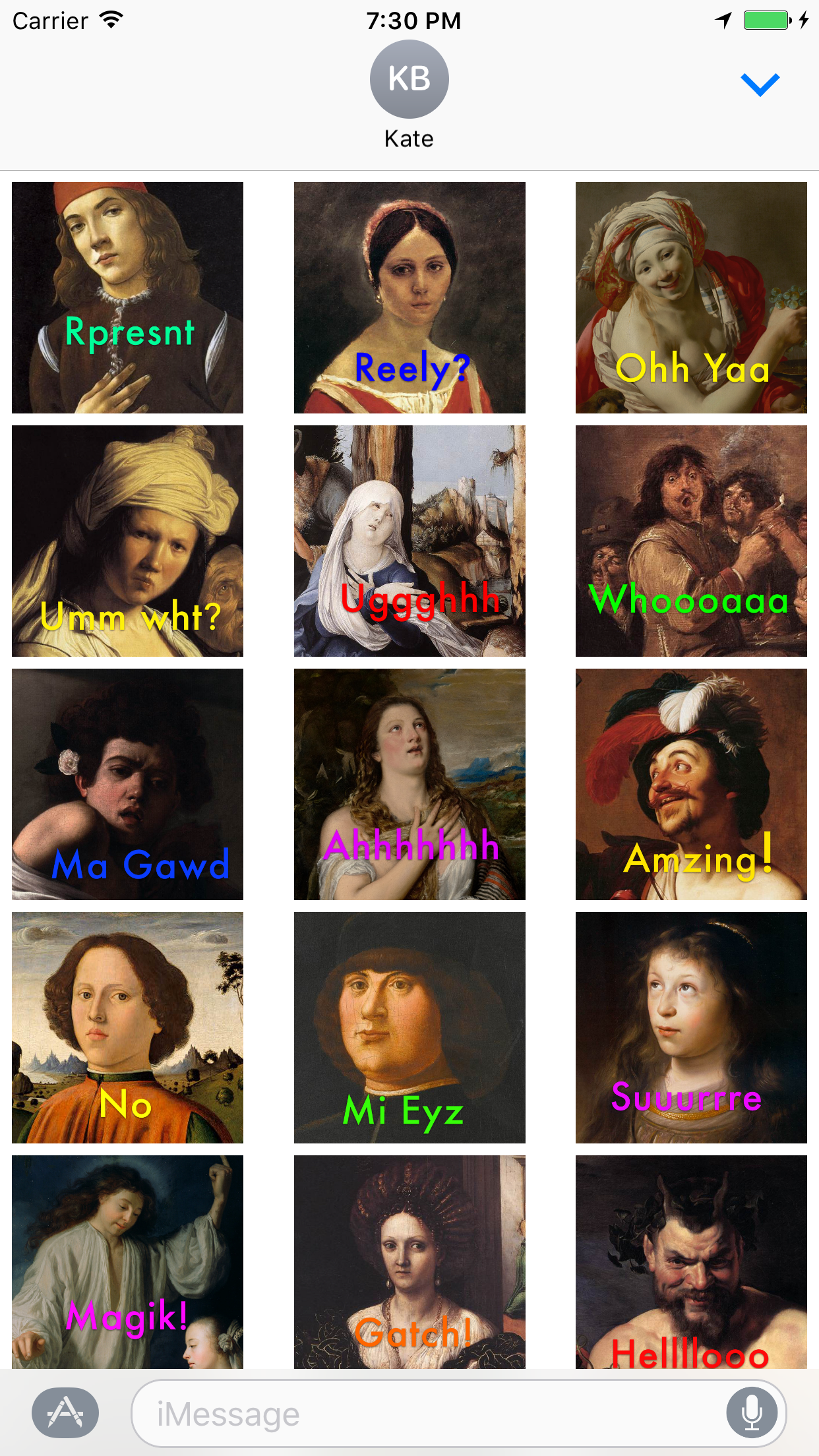 Renaissance Punk Sticker Pack gallery image