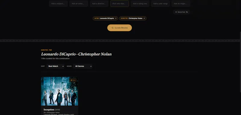 NextMovie — Curate Your Film screenshot 3