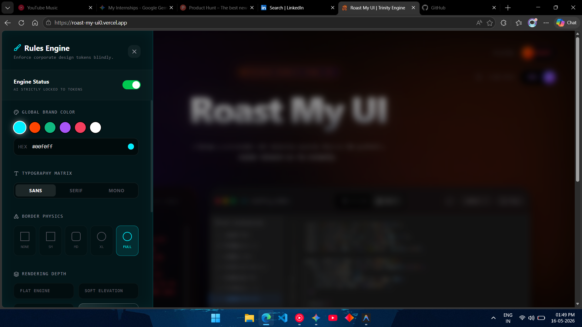 Roast My UI gallery image