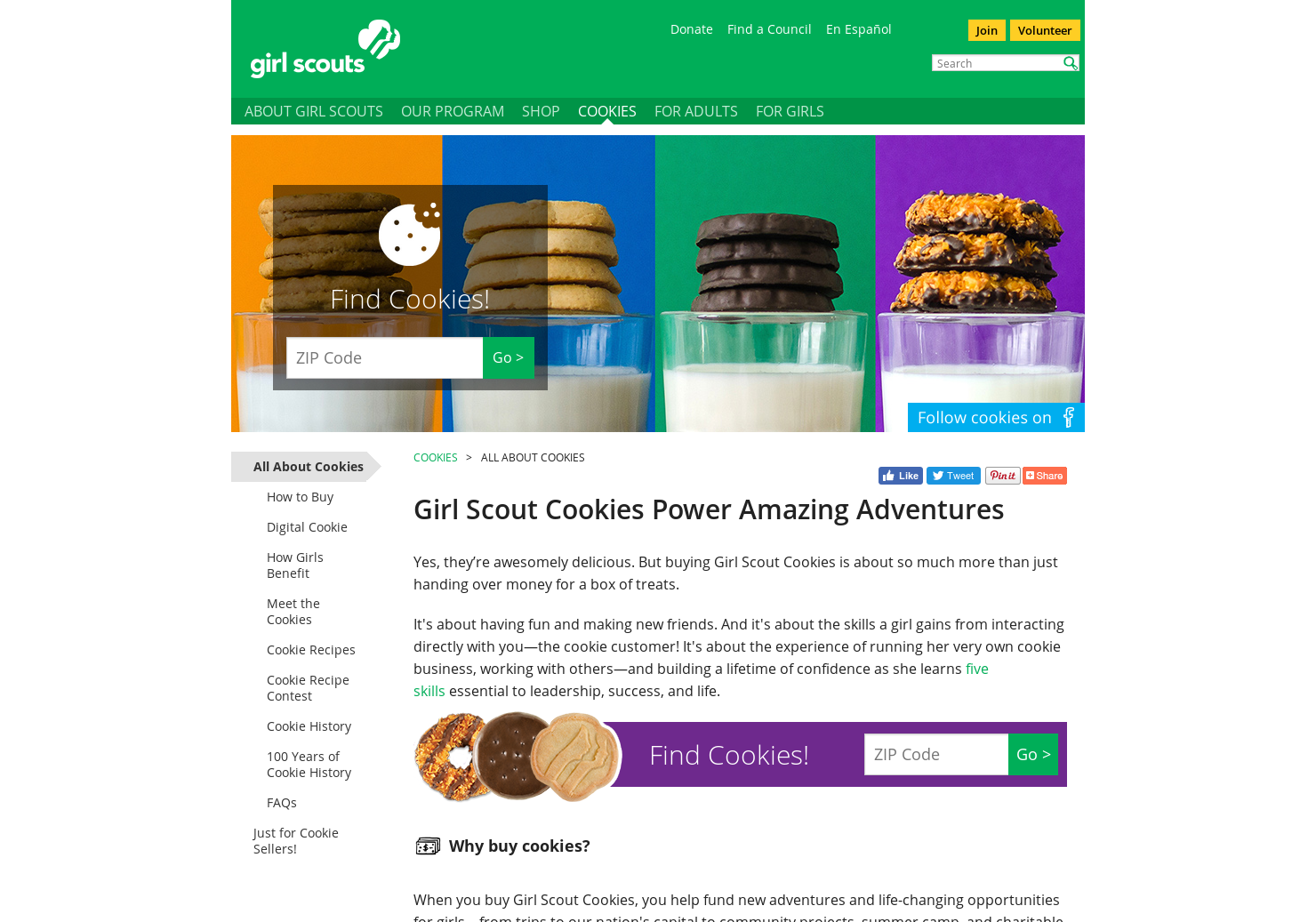 Girl Scout Cookie Finder gallery image