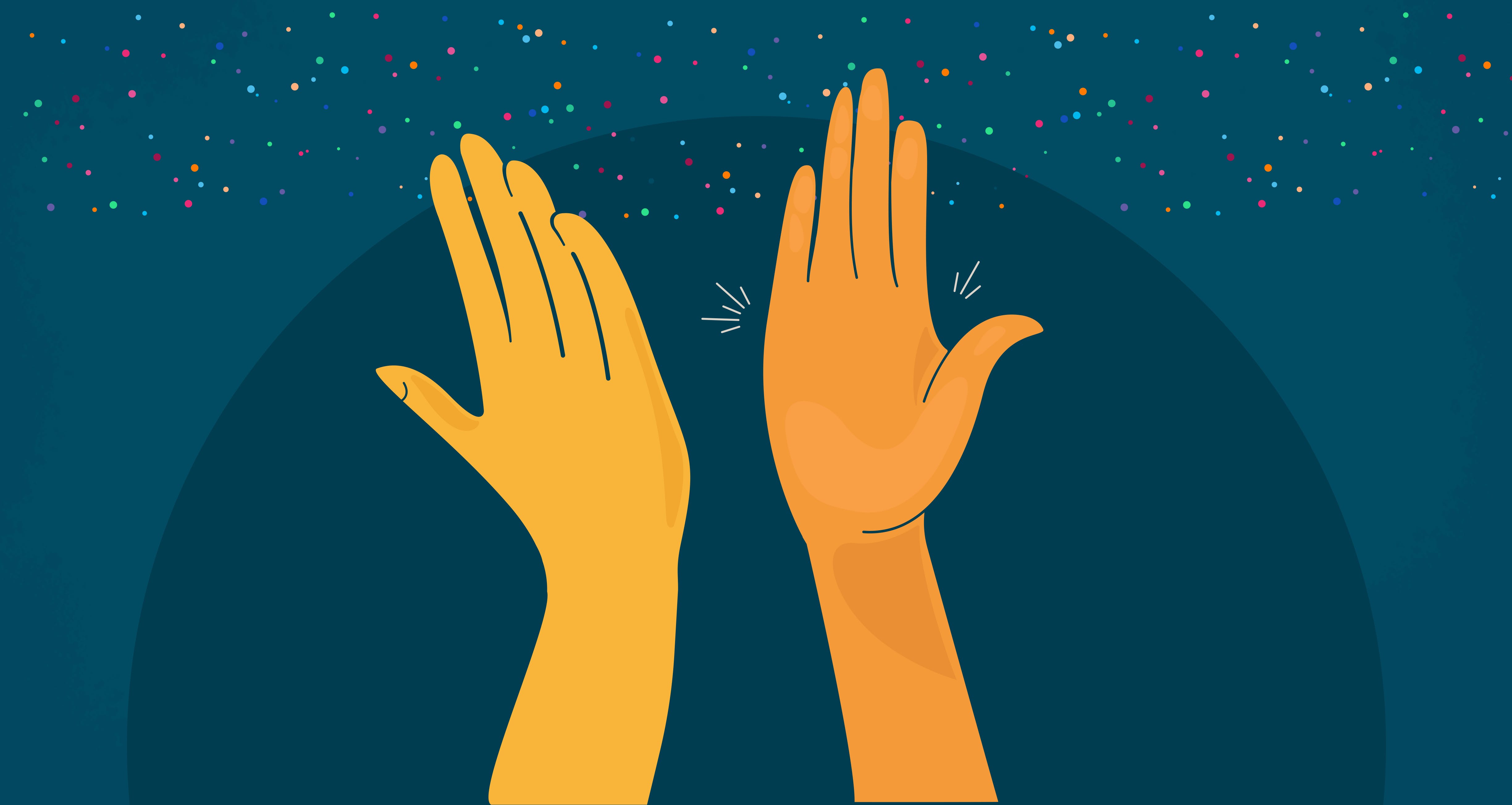 Virtual High Fives Whatever You Accomplished Today You Deserve This High Five Product Hunt