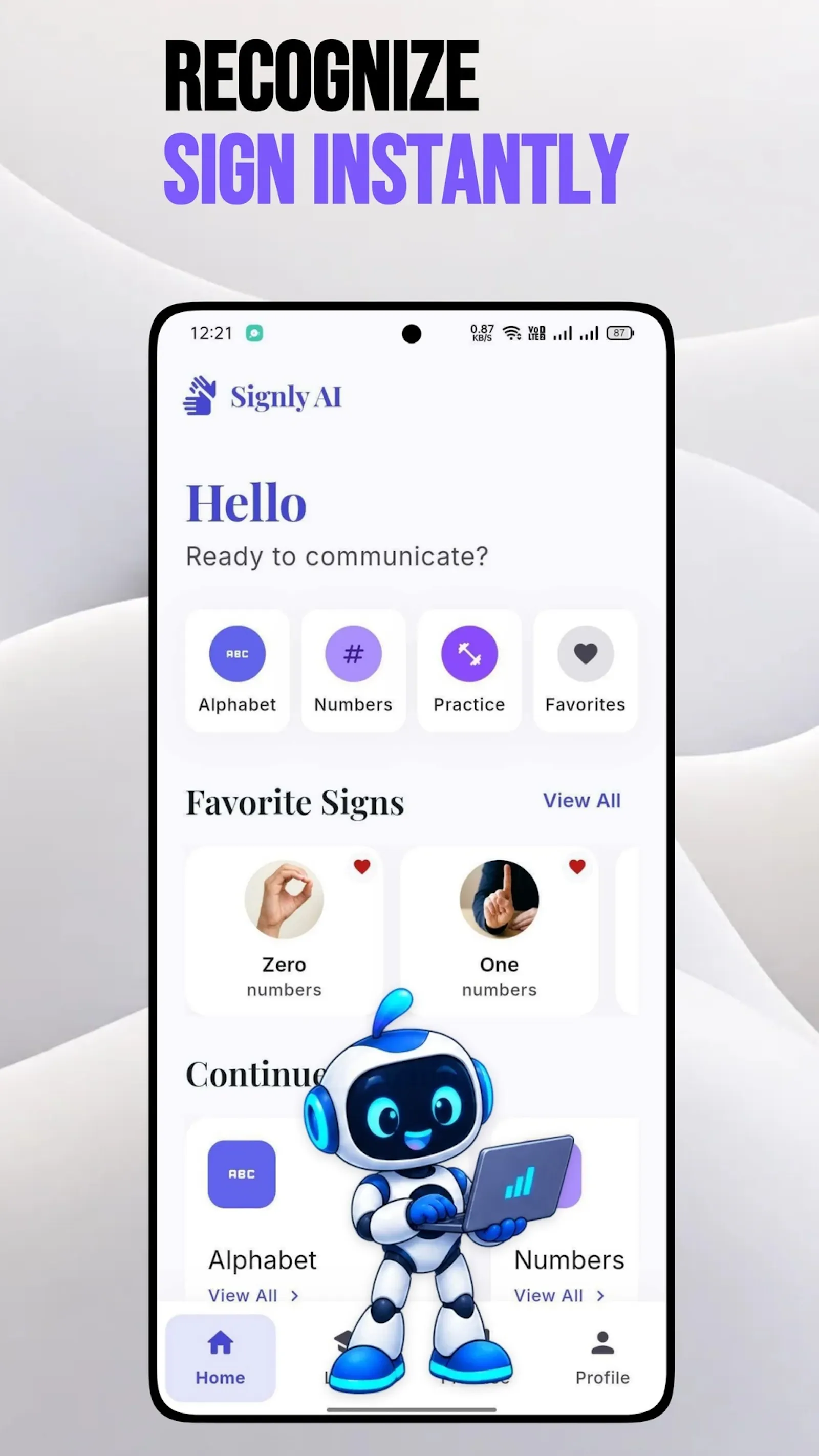 Sign Language screenshot 1