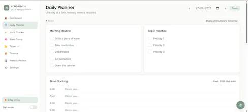 ADHD Life OS gallery image