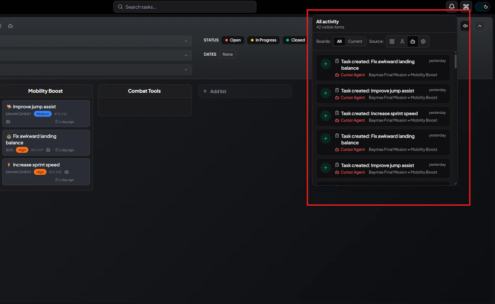 Hiro Task Manager screenshot 7