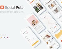 Social Pets App UI Kits media 1