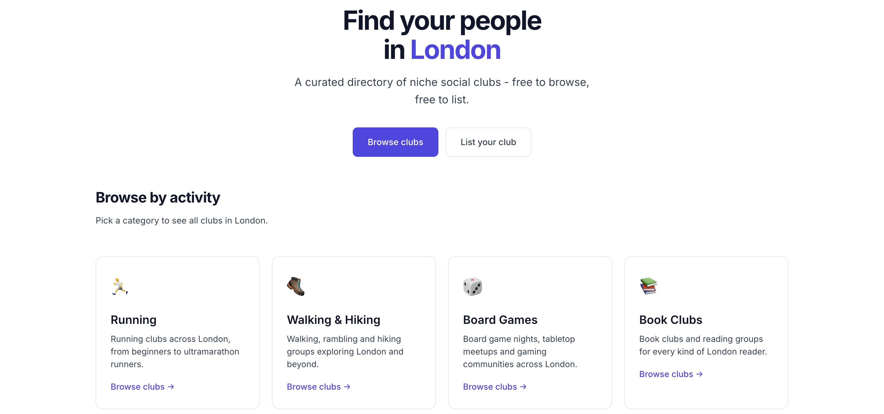 LondonSocialClubs.com