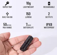 Pocket Mini LED Flashlight Rechargeable gallery image