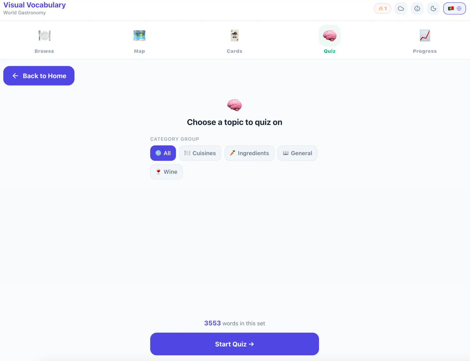 Visual Vocabulary screenshot 4