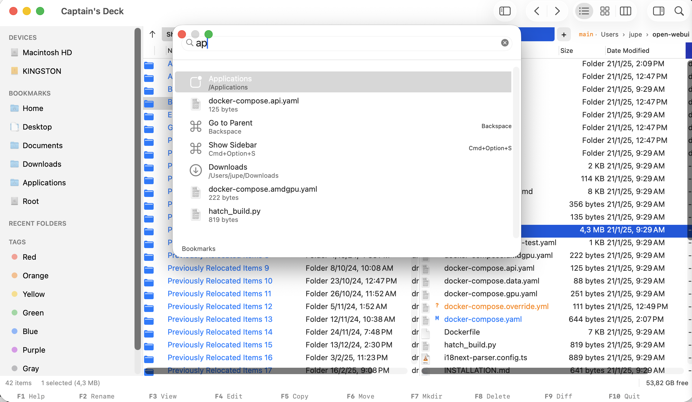 Captain's Deck - Screenshot 4 showing product features and functionality