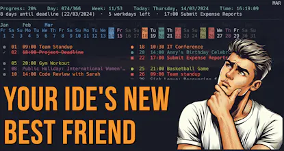 dLine - Terminal Calendar gallery image