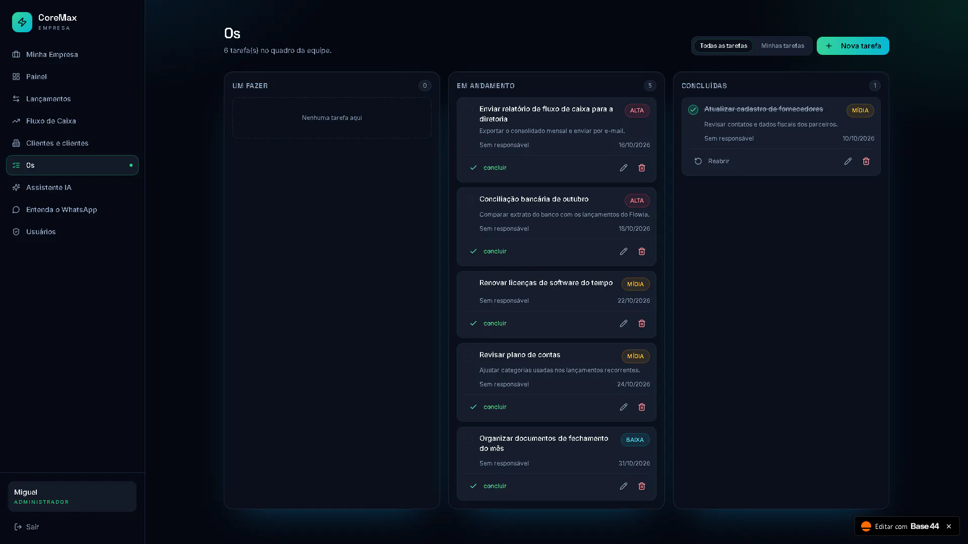 CoreMax — Enterprise gallery image