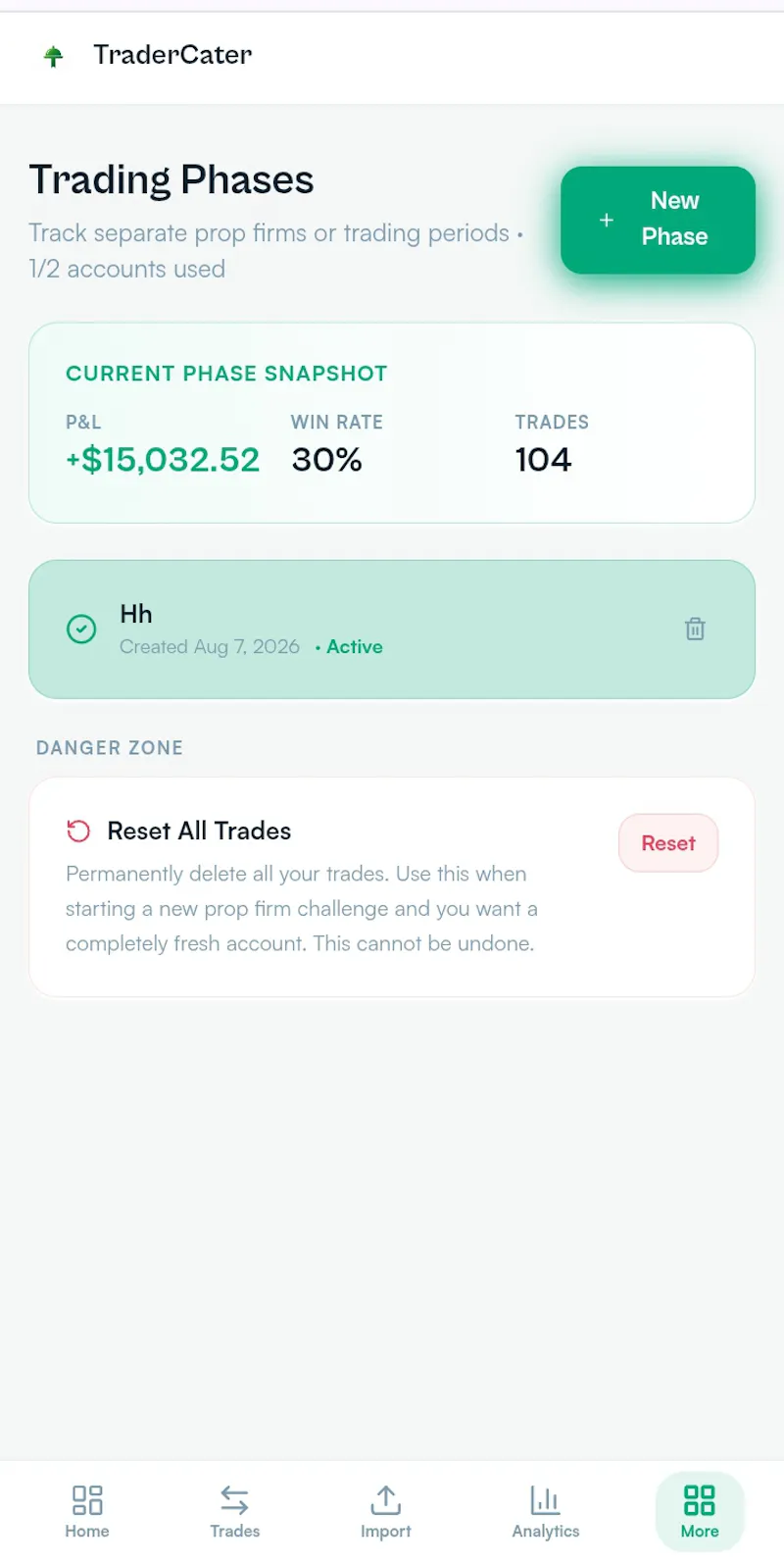 TraderCater — Screenshot.Import.Analyze. screenshot 6