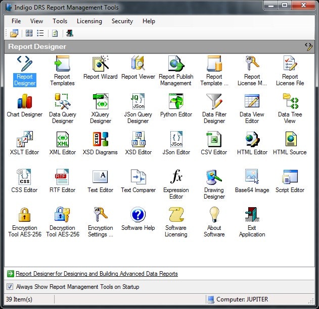 Indigo DRS Data Reporting System gallery image