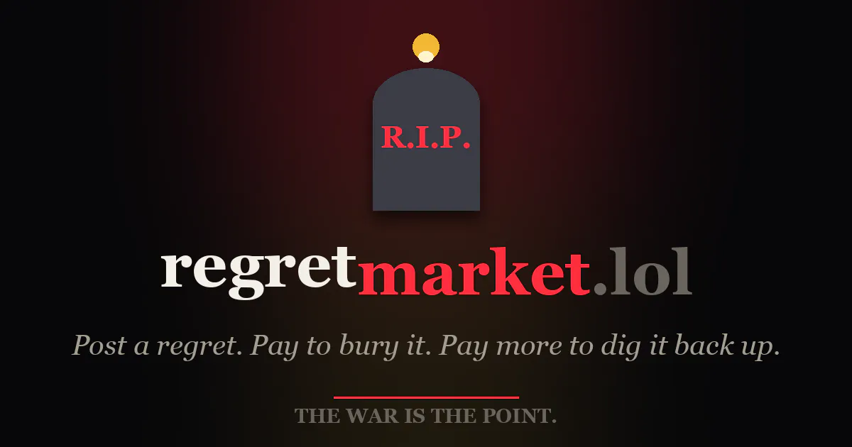 RegretMarket.lol gallery image
