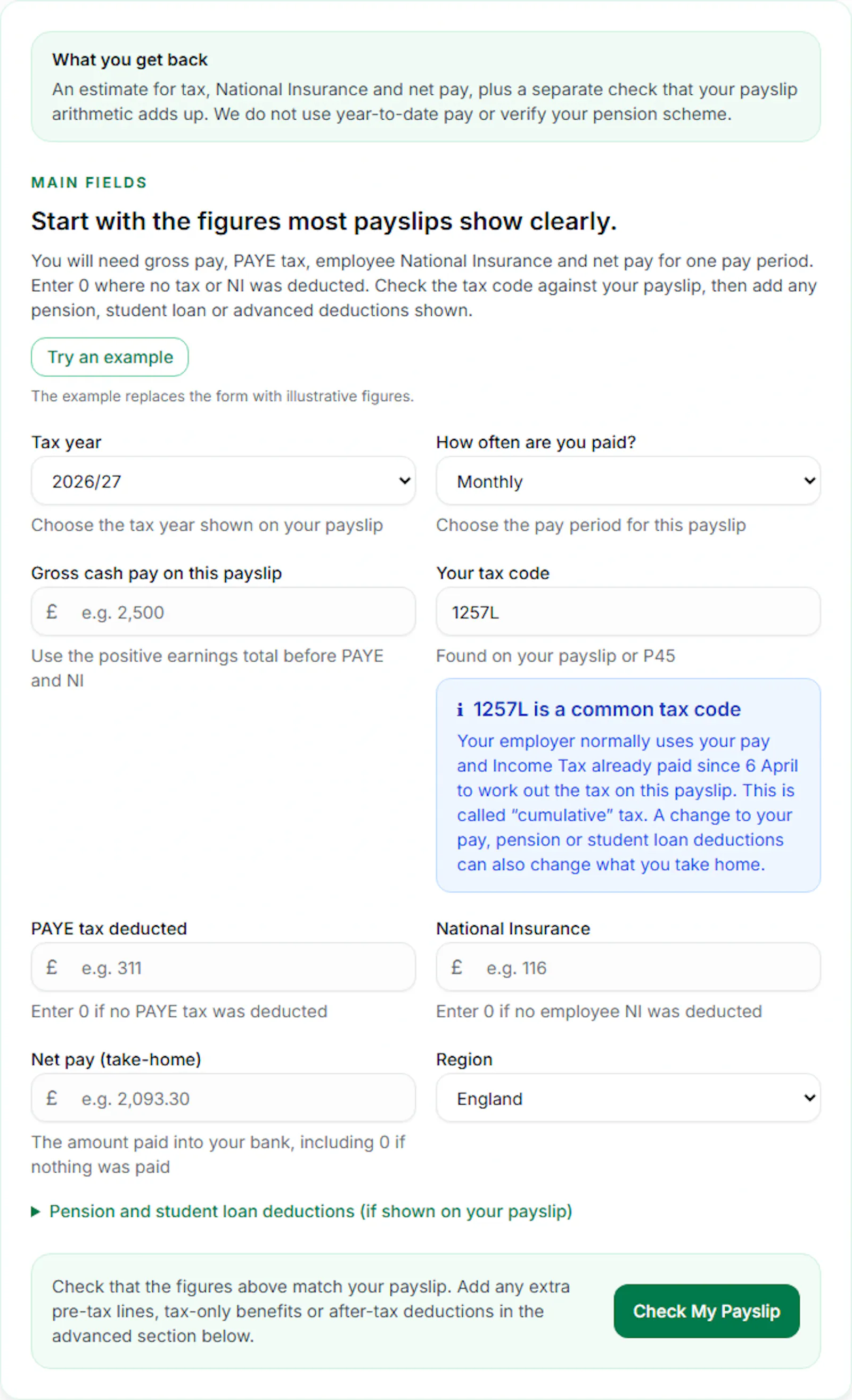 IsMyPayRight screenshot 2