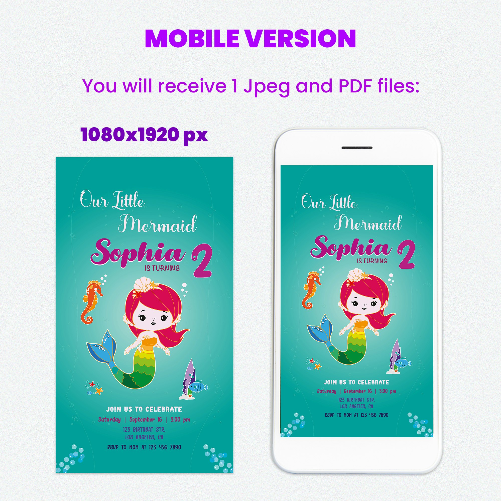 Kids Birthday Invitation Bundle media 3