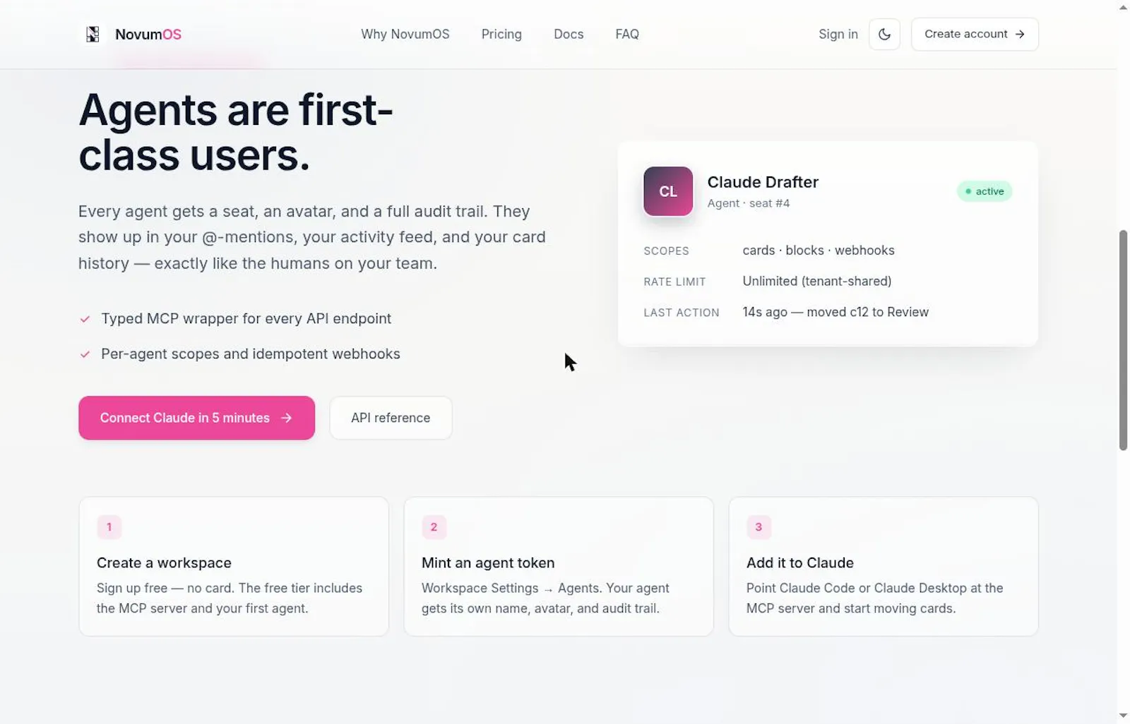 NovumOS screenshot 2