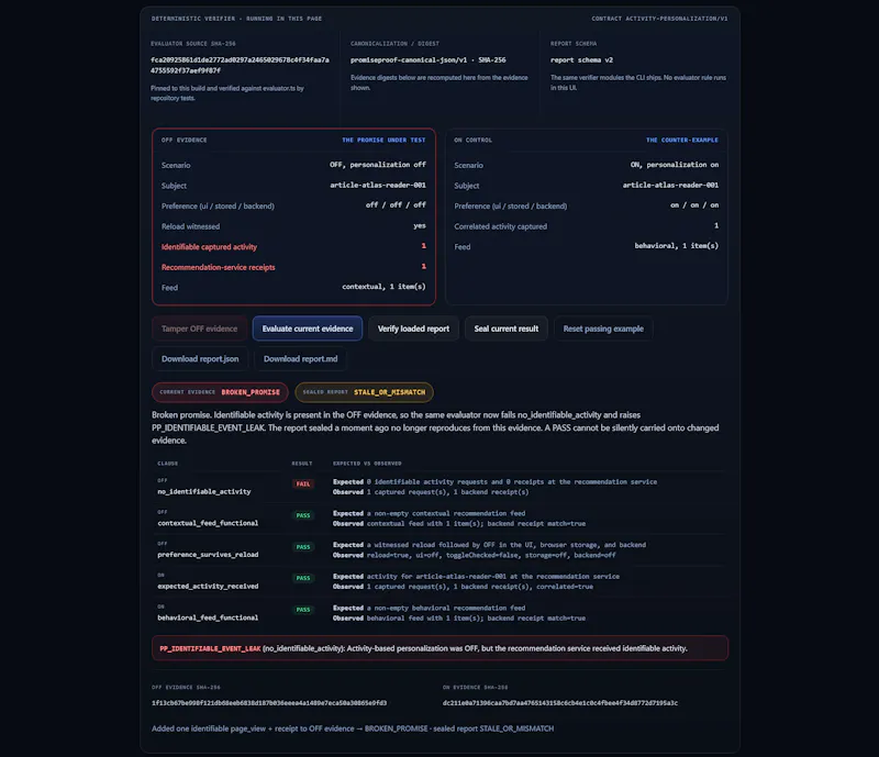 PromiseProof screenshot 9